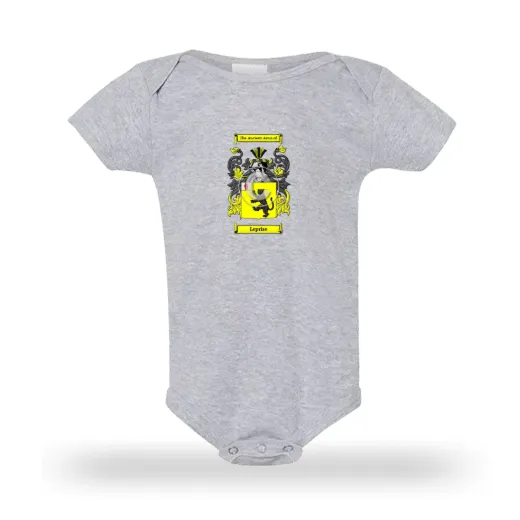 Leprise Grey Baby One Piece