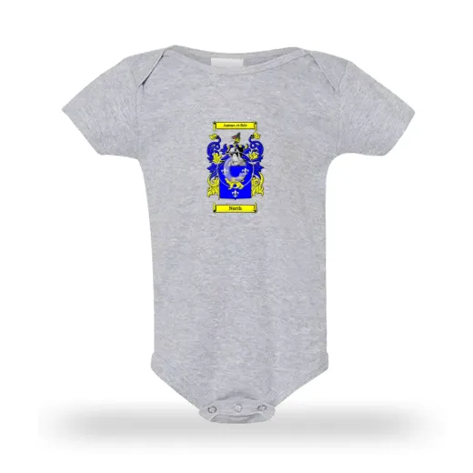 North Grey Baby One Piece