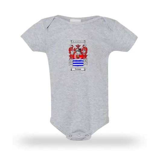 Petronis Grey Baby One Piece
