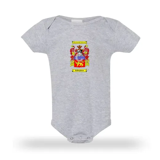 Robespierre Grey Baby One Piece