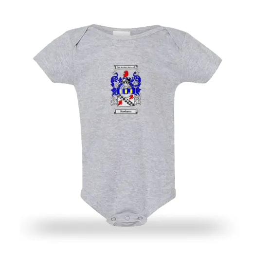 Steelman Grey Baby One Piece