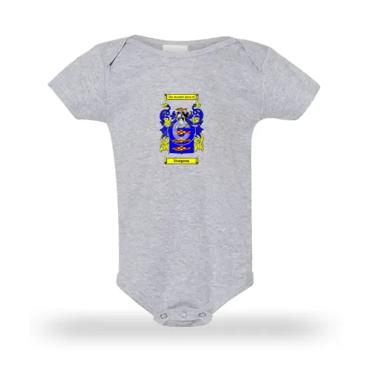 Sturgeon Grey Baby One Piece