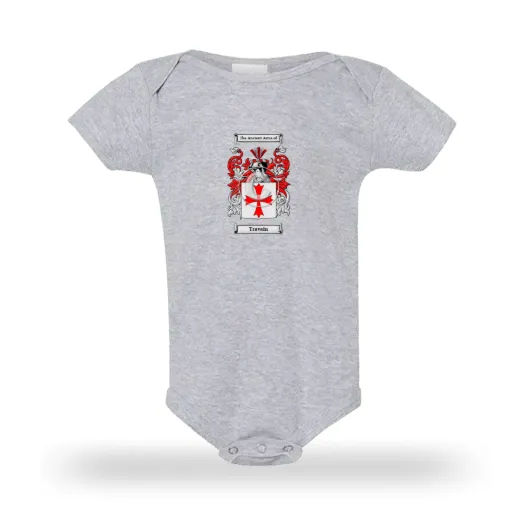 Travain Grey Baby One Piece