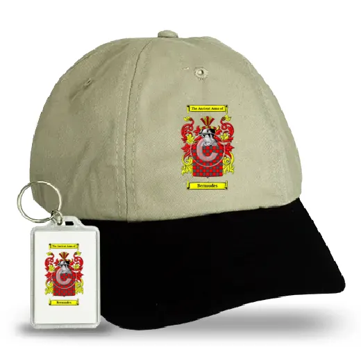 Bermudes Ball cap and Keychain Special