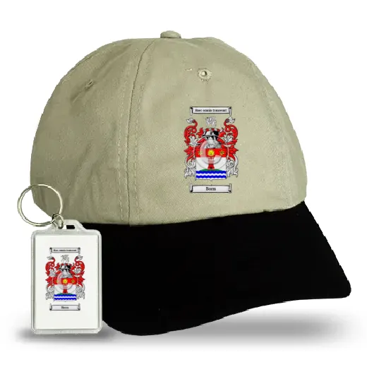 Born Ball cap and Keychain Special