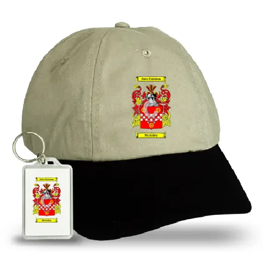 McAuley Ball cap and Keychain Special