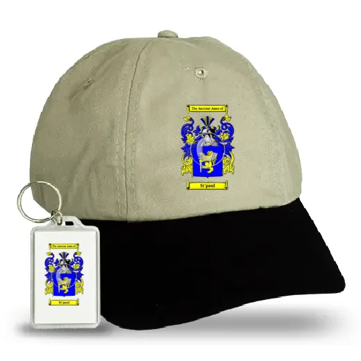 St'paul Ball cap and Keychain Special