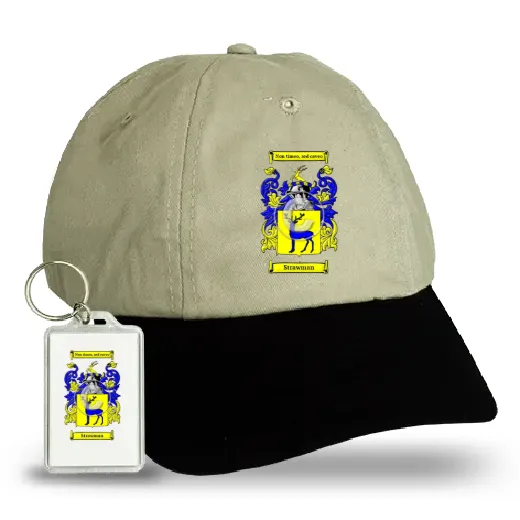 Strawman Ball cap and Keychain Special