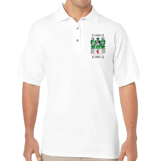 Doherty Coat of Arms Golf Shirt