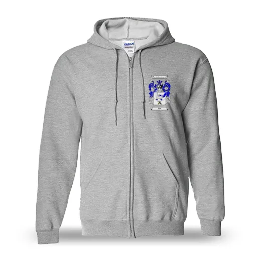 Ace Unisex Coat of Arms Zip Sweatshirt