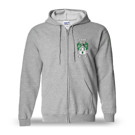 Adkinhead Unisex Coat of Arms Zip Sweatshirt
