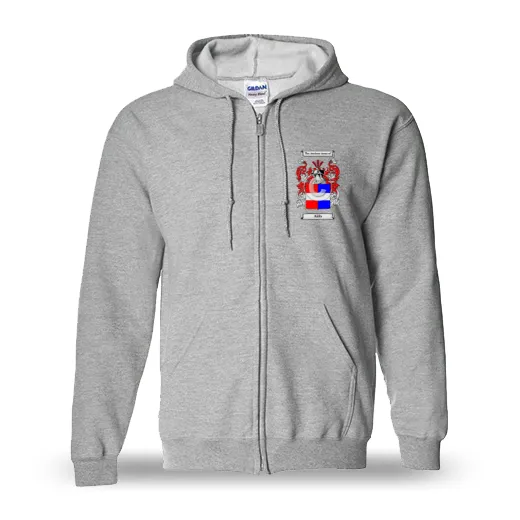 Aldo Unisex Coat of Arms Zip Sweatshirt