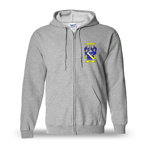 Breton Unisex Coat of Arms Zip Sweatshirt