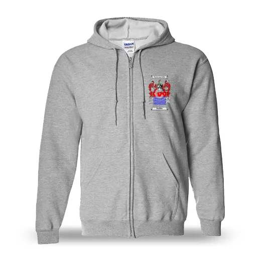 Bushby Unisex Coat of Arms Zip Sweatshirt