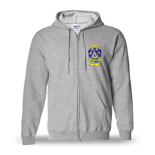 Fio Unisex Coat of Arms Zip Sweatshirt