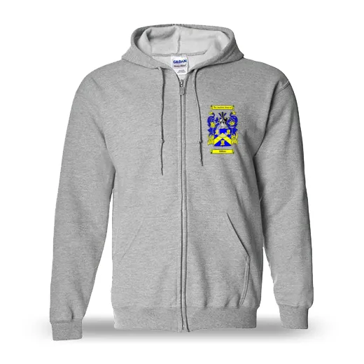 Iddon Unisex Coat of Arms Zip Sweatshirt