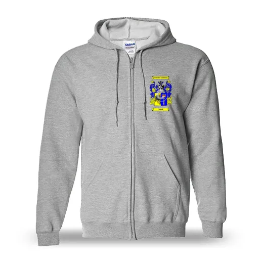Mark Unisex Coat of Arms Zip Sweatshirt
