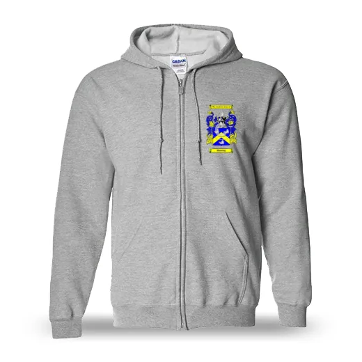 Marony Unisex Coat of Arms Zip Sweatshirt