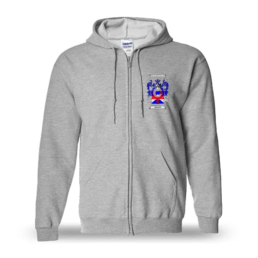 Masutti Unisex Coat of Arms Zip Sweatshirt