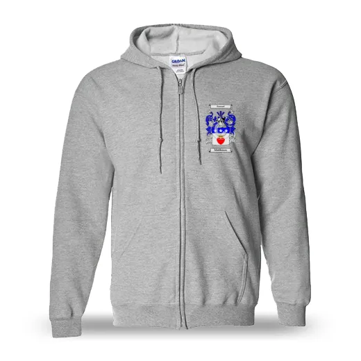Middlemas Unisex Coat of Arms Zip Sweatshirt