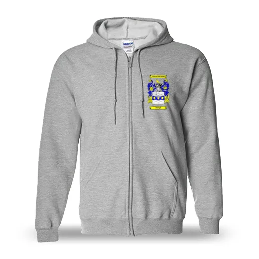 Nangil Unisex Coat of Arms Zip Sweatshirt