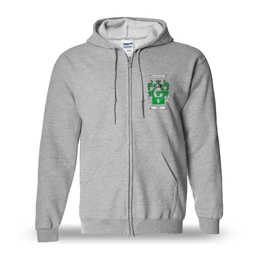 Oses Unisex Coat of Arms Zip Sweatshirt