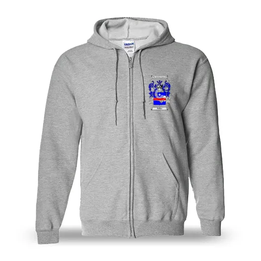 Pallas Unisex Coat of Arms Zip Sweatshirt
