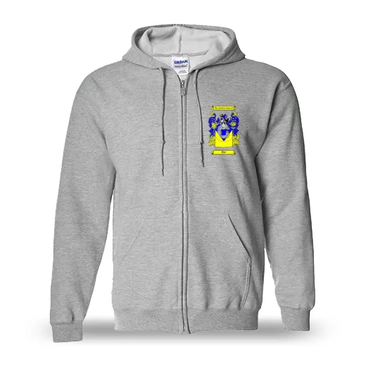 Pye Unisex Coat of Arms Zip Sweatshirt