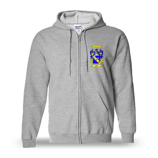 Rois Unisex Coat of Arms Zip Sweatshirt