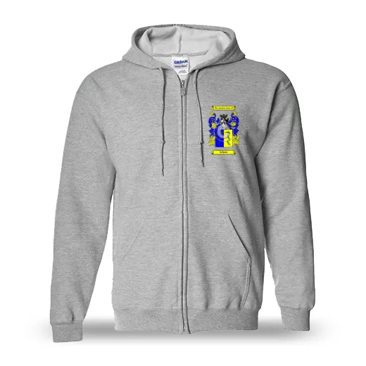 Schere Unisex Coat of Arms Zip Sweatshirt