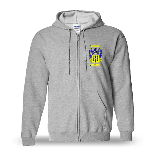 Vila Unisex Coat of Arms Zip Sweatshirt