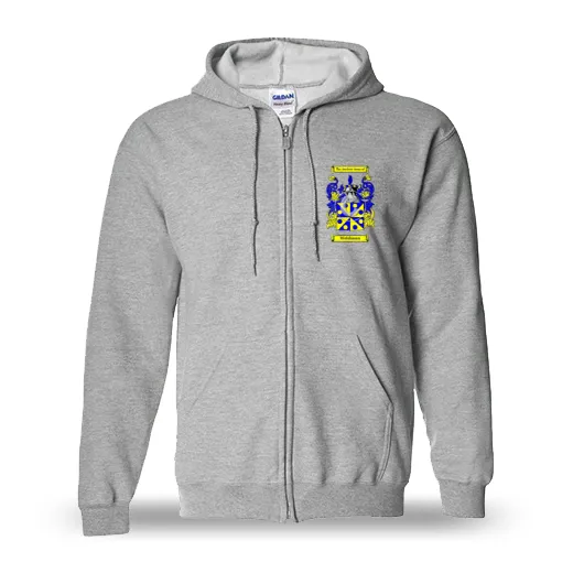 Welshman Unisex Coat of Arms Zip Sweatshirt