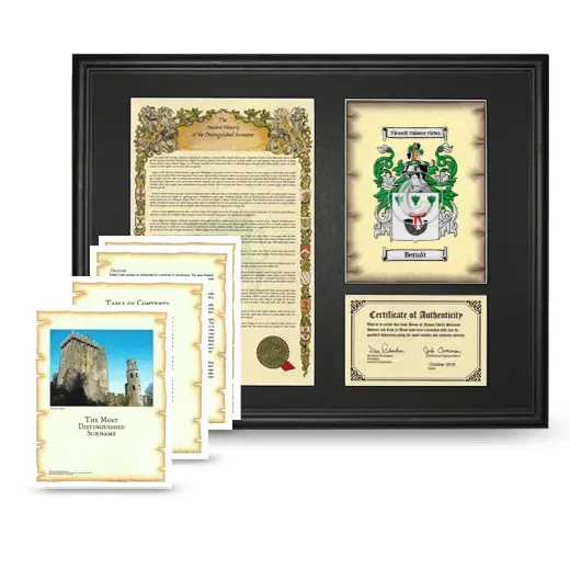 Bernát Framed History And Complete History- Black