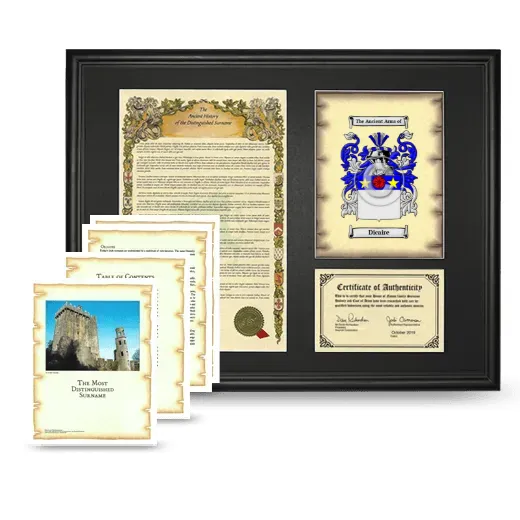 Dicaire Framed History And Complete History- Black