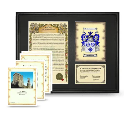 Guillaumie Framed History And Complete History- Black