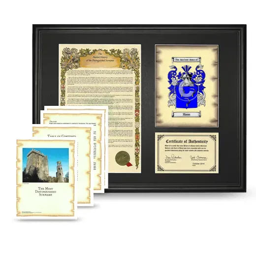 Haus Framed History And Complete History- Black