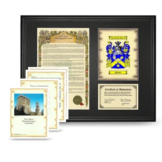 Herval Framed History And Complete History- Black