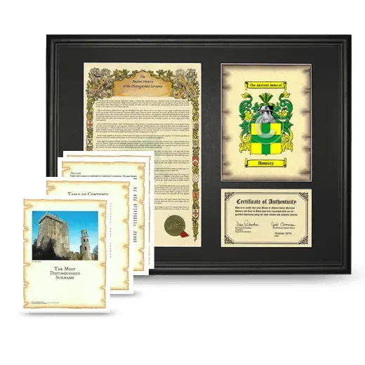 Housay Framed History And Complete History- Black