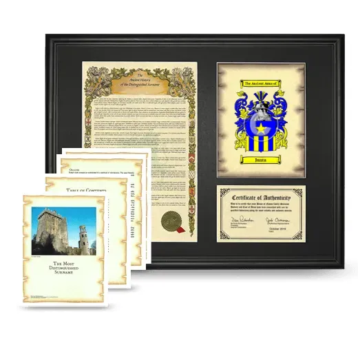 Junta Framed History And Complete History- Black