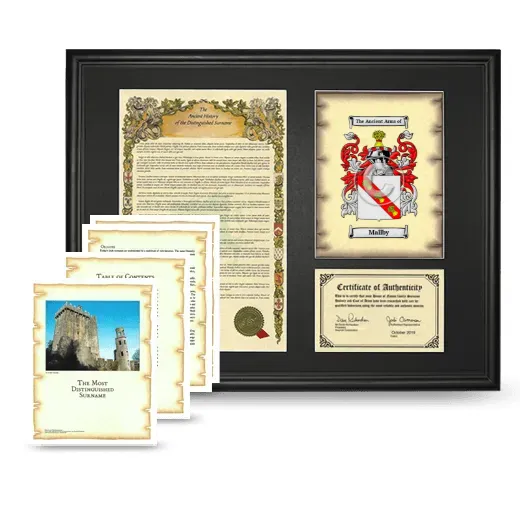 Mallby Framed History And Complete History- Black