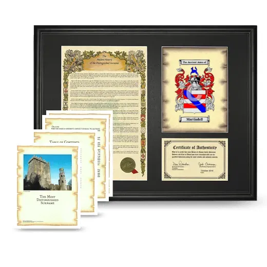 Martindall Framed History And Complete History- Black