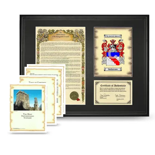 Nethercote Framed History And Complete History- Black
