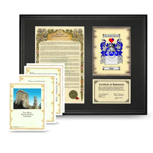Oage Framed History And Complete History- Black