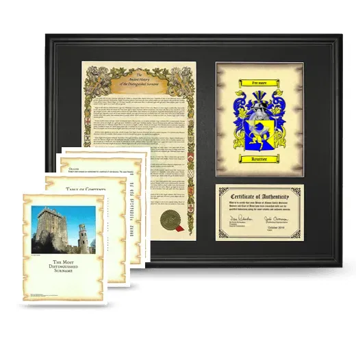 Reutter Framed History And Complete History- Black