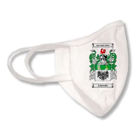 Ackesolm Coat of Arms Face Mask