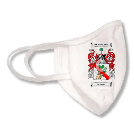 Acmant Coat of Arms Face Mask