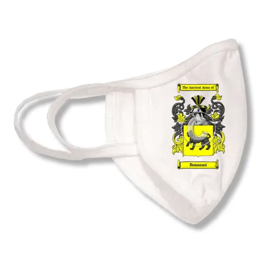 Bonanni Coat of Arms Face Mask