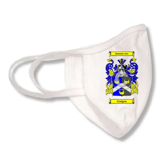 Craigen Coat of Arms Face Mask