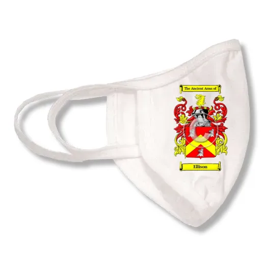 Ellison Coat of Arms Face Mask