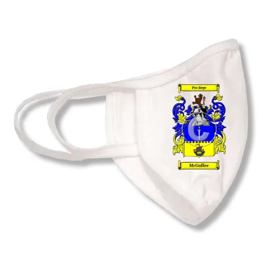 McGuffee Coat of Arms Face Mask